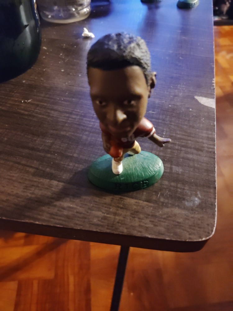 NFL Football Headliners Jerry Rice Mark 49ers