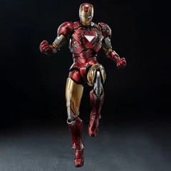NEW Threezero Iron Man Mark 6 (Battle Damaged) DLX Action Figure