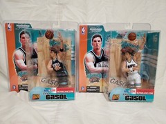 Memphis Grizzlies Pau Gasol Figure Sers 3 McFarlane NBA 2003 RARE VARIANT +Regul