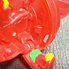 BAKUGAN Alpha HYDRANOID 600g Translucent Pyrus MASQUERADE + Card