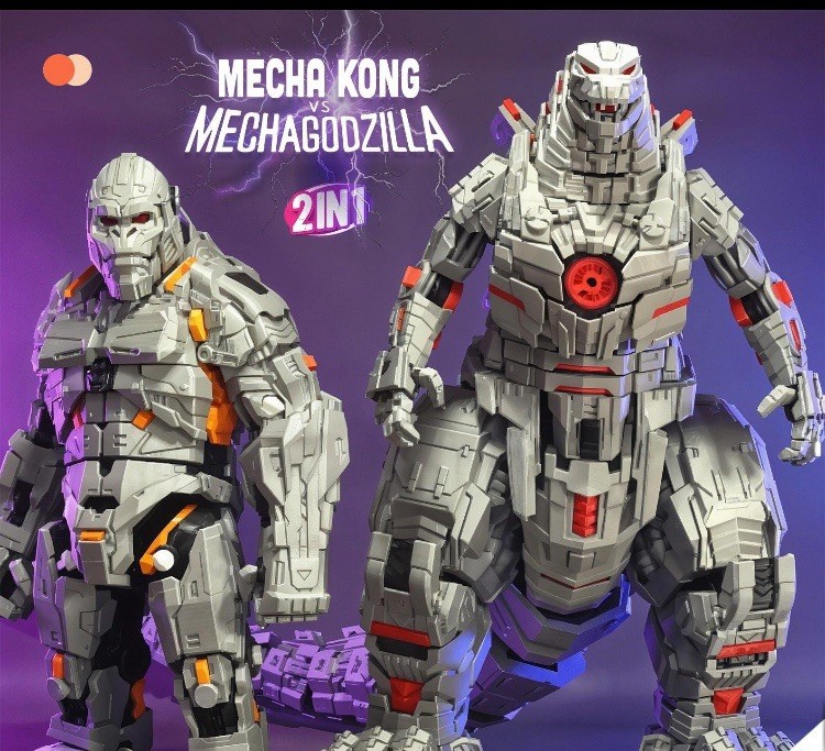 Mecha Action Figure Pack built