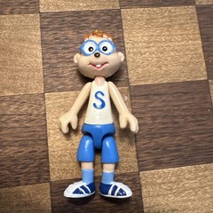 Vintage 1984 Alvin And Simon From the Chipmunks Posable Figures CBS Hong Kong