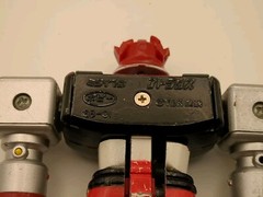 Popy Miraiman Atlas Future Robot Daltanious Action Figure Vintage Toy Used Japan