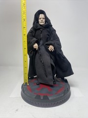 Sideshow 2013 emperor Palpatine 12” Figure w/ Stand and Cane Star Wars 1/6 Scale
