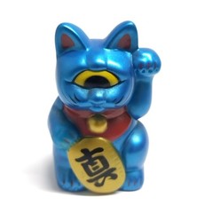 Real Head Sofubi Chaosman & Fortune Cat Baby Vinyl Figures – Rare Collectible