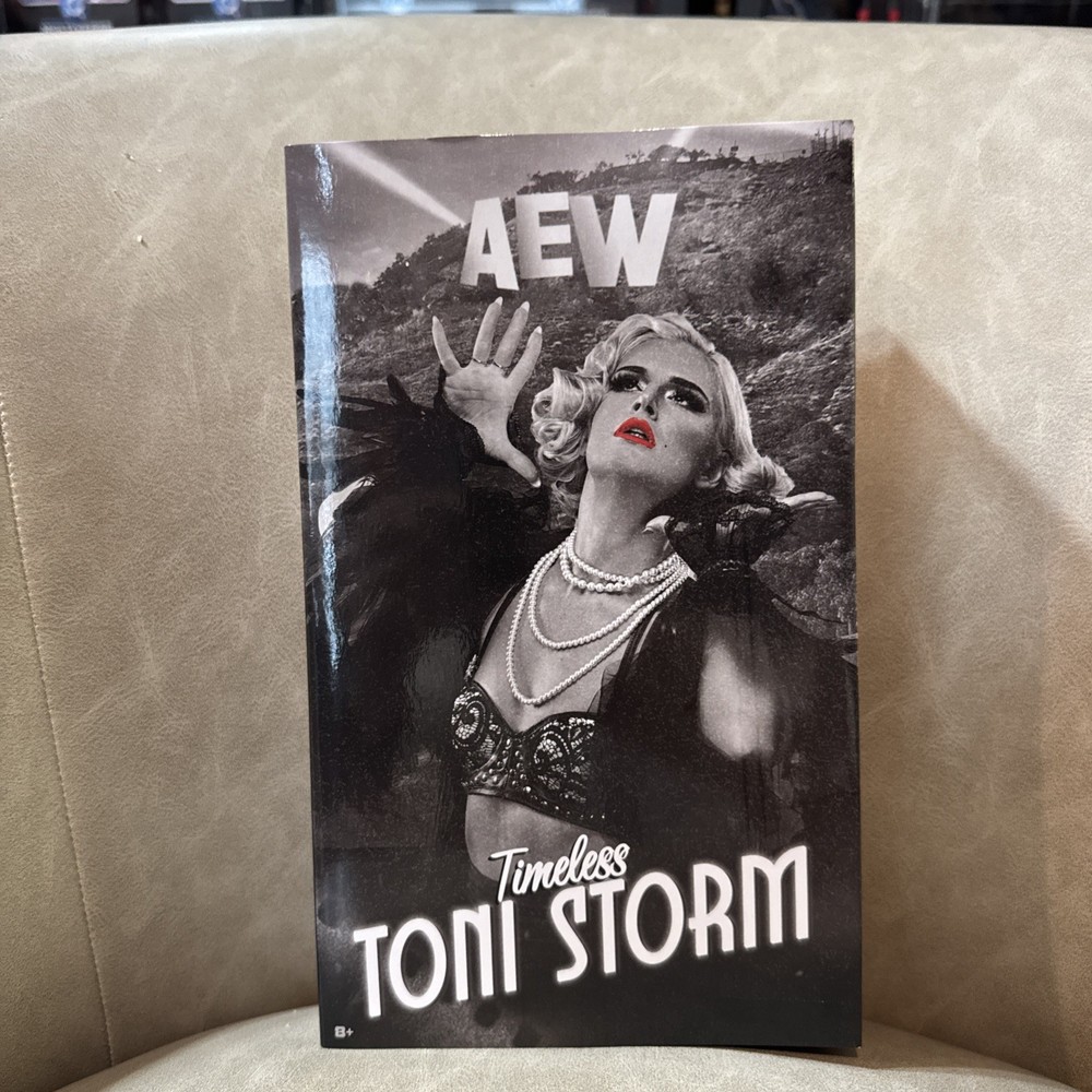 Timeless Toni Storm (Black & White) – AEW Wrestling Figure Brand Exclusive NEW