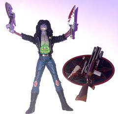 Vintage 1997 Evil Ernie PURPLE Variant Action Figure Chaos Comics COMPLETE MAC
