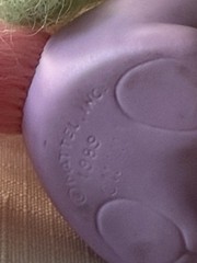 Vtg Little Pretty Kitty Heaven Heart RARE Mattel Show Offs Purple Pink Cat Toy