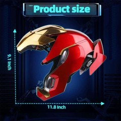 NEW 1:1 Wearable Friday Iron Man Mk50 Helmet Remote Touch Voice Control Mask