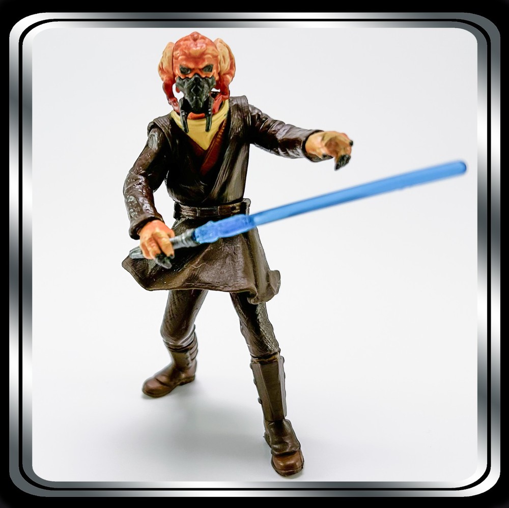 Star Wars Action Figure: Plo Koon, Arena Battle (Saga 02-12, 2002, Loose)
