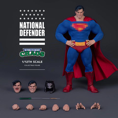 CHAOS 1/12 Action Figure – CHAOS-001 National Defender Super Hero 6″Toy IN DTOCK