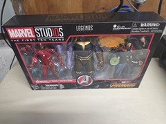 Marvel Legends Studios: 1st 10 Years Avengers: 3 Pack Iron Man Thanos Strange