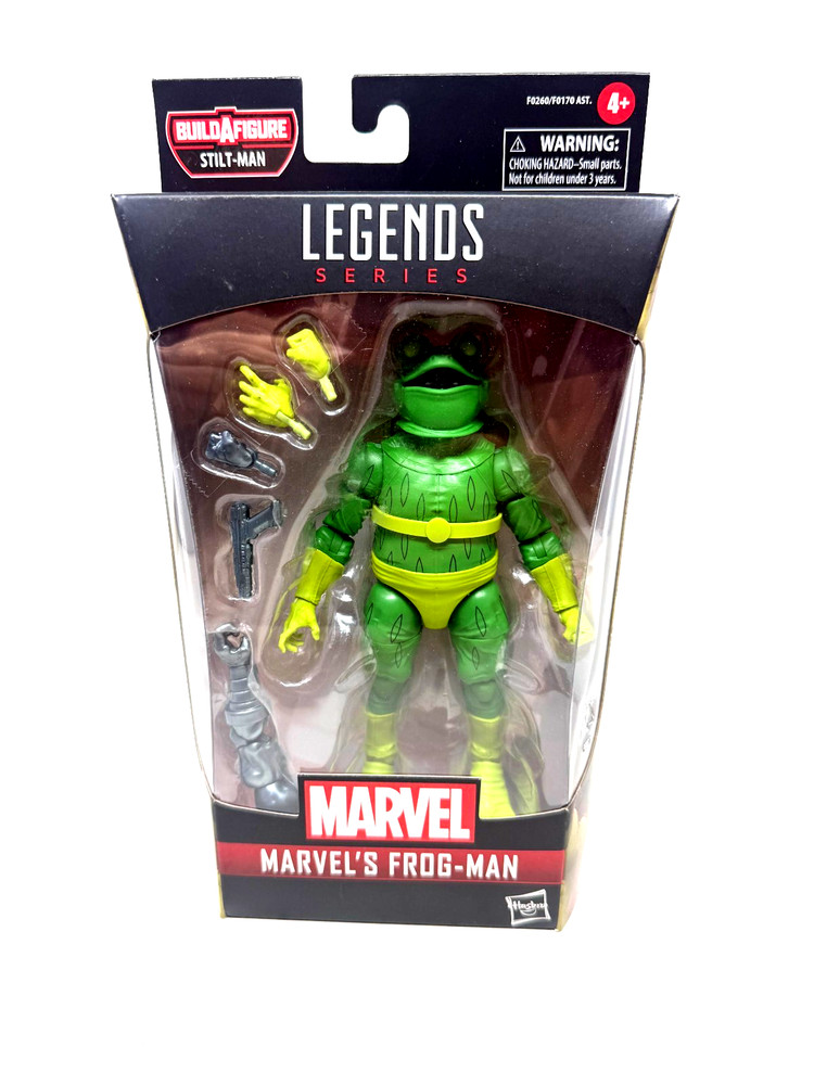 Marvel Legends Hasbro Stilt Man BAF Series Frog-Man SEALED Figure (D)