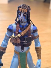 Custom Painted Jake Sully War Paint Fire And Ash McFarlane Avatar Action Figure