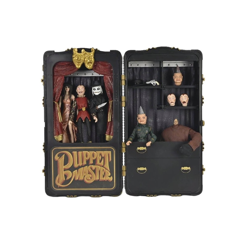 Neca Puppet Master Toulon’s Puppet Case & Leech Woman (2-Pack) Action Figure Set
