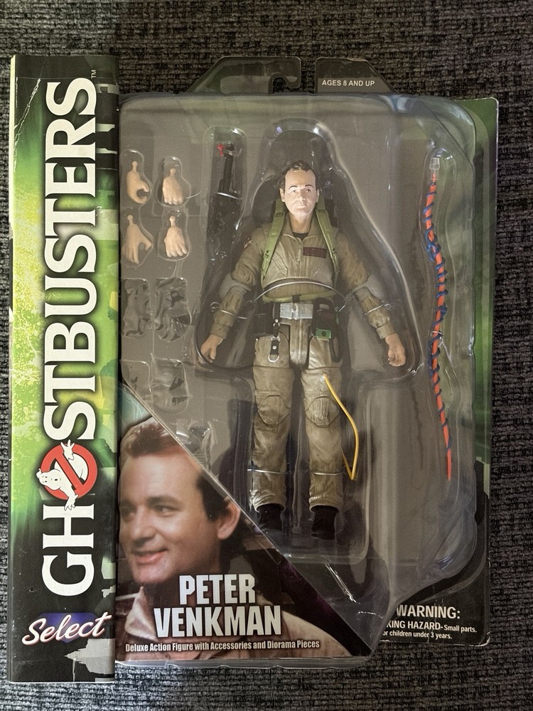 GHOSTBUSTERS – PETER VENKMAN Deluxe Action Figure (Diamond Select Toys, 2016)
