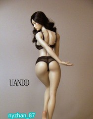 UANDD UD 1:6 Thin Waist Mid Bust PH Pale 12″ Female Action Figure Makeup Body
