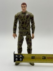 G.I. Joe Action Figure Male 6″ Green Brown Camouflage Military Soldier Toy