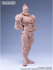 Romankey X COWL 1/12 UMS003 Yellow Flexible Muscular Male Action Figure Model