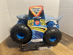 Monster Jam Megalodon Remote Control Truck 1:15 RC Car Drives on Water Toy Shark