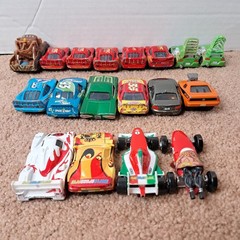 Lot Of 18 Disney’s Pixar Cars Die-Cast Racing Toys Mattel Mini Figures