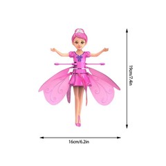 New Princess Flying Fairy Magic Infrared Induction Control Figures Toy Xmas Gift