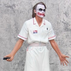 Dark Knight Joker Nurse 54cm Statue Heath Ledger DC Movie Collectible Figure