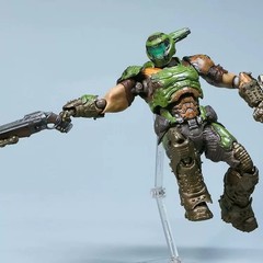 Figma SP-140 Doom Eternal Slayer 16CM PVC Action Figure Model Statue Toy Gift