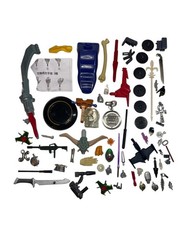 Vintage 1980’s – 2000’s 3.75″ MIXED HUGE Lot of Parts, Weapons, Accessories ETC.