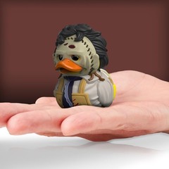 Mini Leatherface Tubbz Rubber Duck Toy Collectible Figure 5Cm Cute Gift