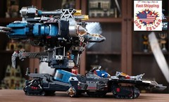 NEW IN 2 BOX SET FUSION COMBINE Takara Tomy TOYS Diaclone DA-100 & DA-95 ROBOT