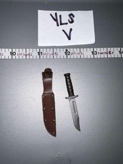 1/6 Scale WWII US USMC Ka-Bar Knife – Facepool Snafu Mortarman