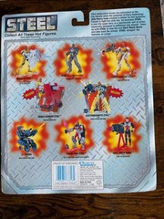 1997 Vintage Kenner Steel Assault Cycle & Blast Hammer Steel Figure NEW Sealed