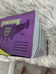 SDCC 2015 Transformers Devastator Combiner Wars Exclusive w/Sleeve and Tote Bag