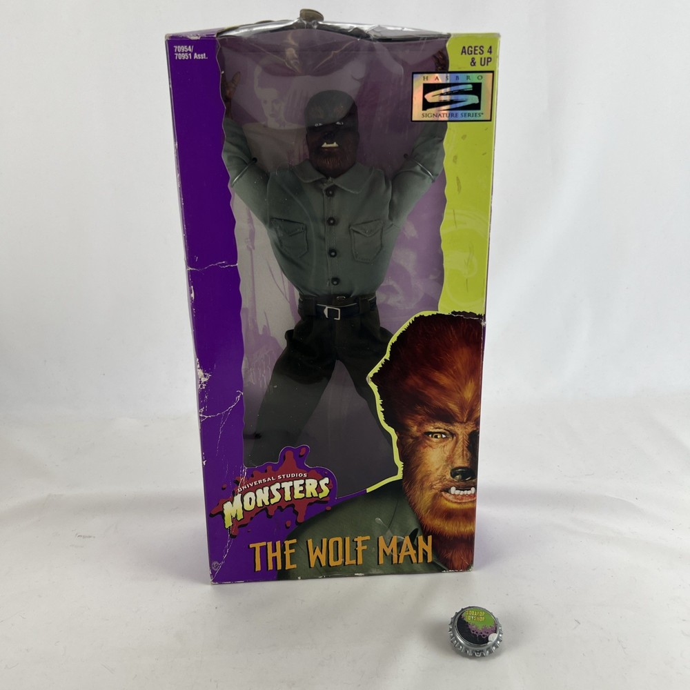 Hasbro Signature Series 1998 UNIVERSAL Studio MONSTERS The WOLF MAN New in Box