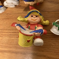VTG The Rainbow People PVC Figurines Lot 10