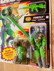 1991 GI JOE 3 Action Figure LOT Barricade Wild Bill Firefly A Real American Hero