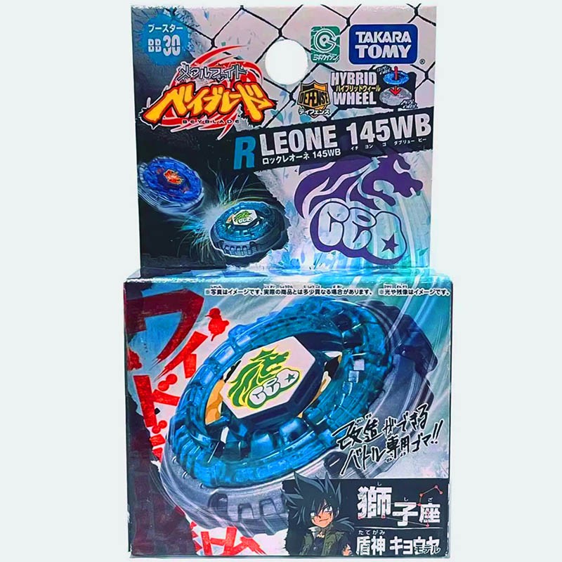 Tomy Takara Rock Leone 145WB Beyblade Metal Fusion Booster BB30 New In Stock