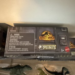JURASSIC WORLD DOMINION MINIS COMPLETE SET OF 14 OPENED **NEW**