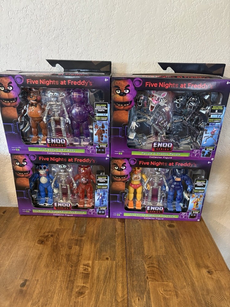 Five Nights at Freddy’s Endo Series 2 Freddy Bonnie Chica Mangle FNAF FULL SET