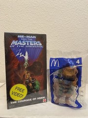 Masters Of The Universe 200X Tri-Klops, Orko, Ram Man, Spikor, McD’s Man At Arms