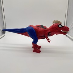 Marvel Spiderman Web Chompin Spider Rex T-Rex Dino With Sounds No Darts