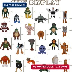 24PCS Italian Action Figure,Tralalero Tralala Action Figure Set with Tralalero T