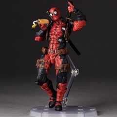 KAIYODO Deadpool Red Ver.2.5 Revoltech Amazing Yamaguchi Action Figure Toy New