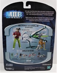 2003 Hasbro Men in Black II, SCRAD & CHARLIE Figure, New