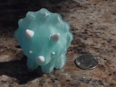 3D Printed Triceratops Dinosaur Toy Crystal Filament PLA Dino Figurine Statue