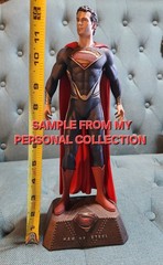 Man of Steel Ultimate Collectors Edition -12″ Figure -Steelbook -3D- RARE/IMPORT