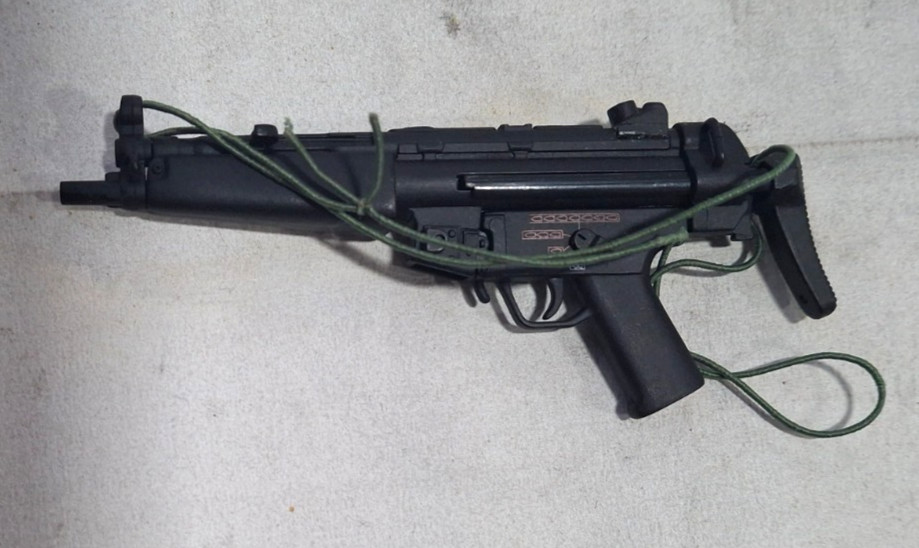 Dragon 1/6 Scale Modern USA MP5 Machine Gun Extending Stock for 12″ Figs JM-923
