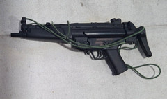 Dragon 1/6 Scale Modern USA MP5 Machine Gun Extending Stock for 12″ Figs JM-923