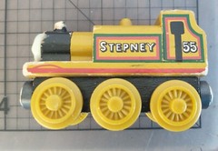 Thomas Wooden Stepney Engine 1996 Britt Allcroft Loose Played Condition No Name